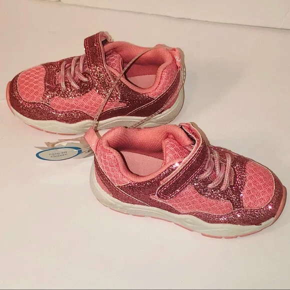 NWT Carter's Unisex-Child Flash Sneaker Color-Rose Gold (Pink)Size 7 - Picture 7 of 11